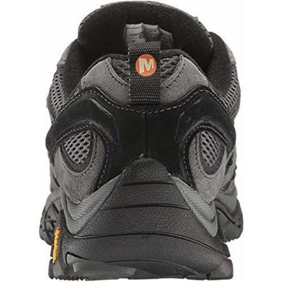 MERRELL MENS MOAB 2 WTPF HIKING SHOE, GRANITE, 12 US - Picture 4 of 6